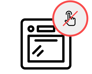 Не работает панель управления